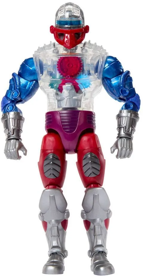MATTEL Figurina Aktiune Roboto Masterverse, Mattel, 18 cm, multicolor, set cu accesorii