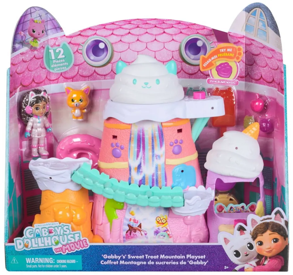 Spinmaster Set de joaca Gabby's Dollhouse - Muntele de dulciuri al lui Gabby