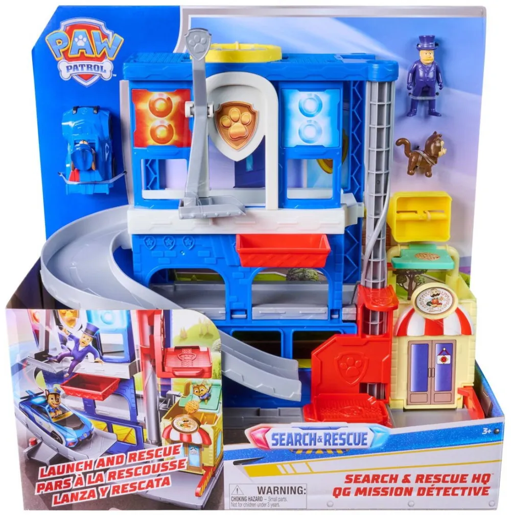 Spinmaster Set de joaca Patrula Catelusilor, Spin Master, figurine, vehicul de interventie, multicolor