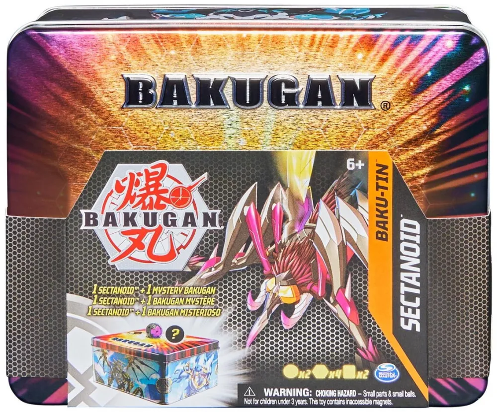 Spinmaster Set de joaca Bakugan - Baku-Tin, Sectanoid