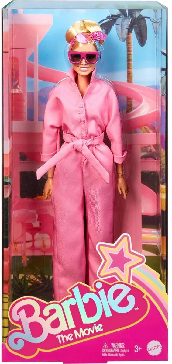MATTEL Papusa Barbie The Movie - Barbie cu salopeta roz