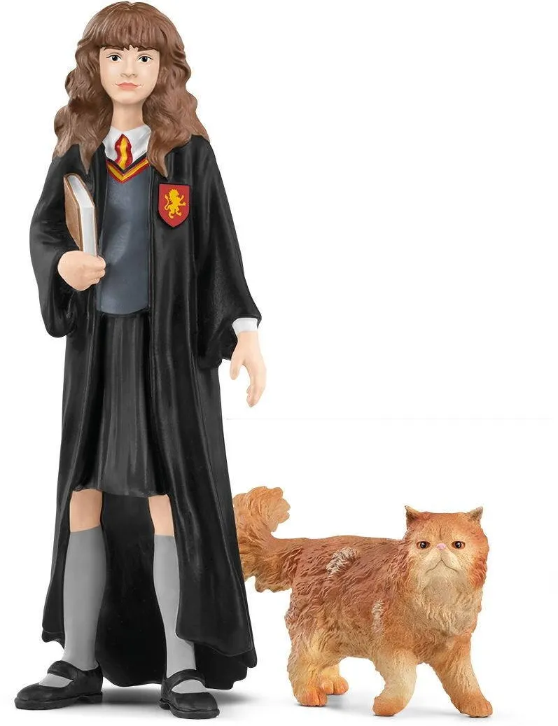Schleich Figurina Schleich, Wizarding World, Hermione Granger & Crookshanks
