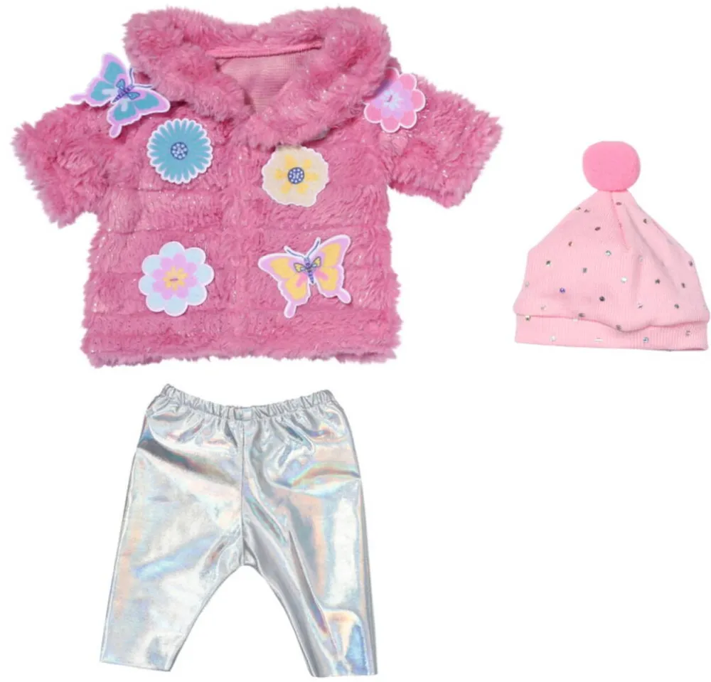 Zapf Set haine pentru papusa Zapf BABY born, roz, recomandat pentru 3 ani, 120x120x25mm