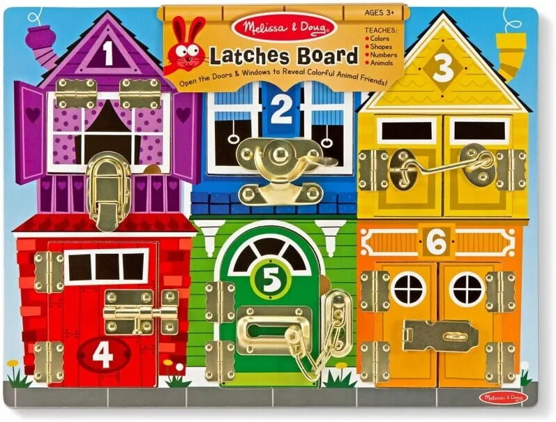 Jucarie creativa Spinmaster Joc de societate, SPIN MASTER, Melissa & Doug Bloackables, set, 6075185