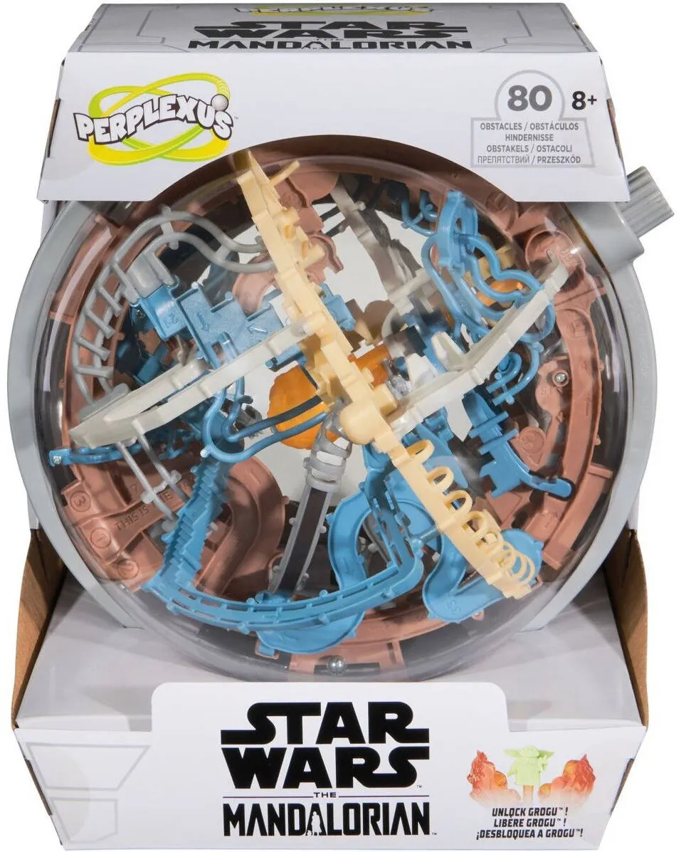 Jucarie creativa Spinmaster Joc Spin Master - Perplexus, Star Wars, The Mandalorian