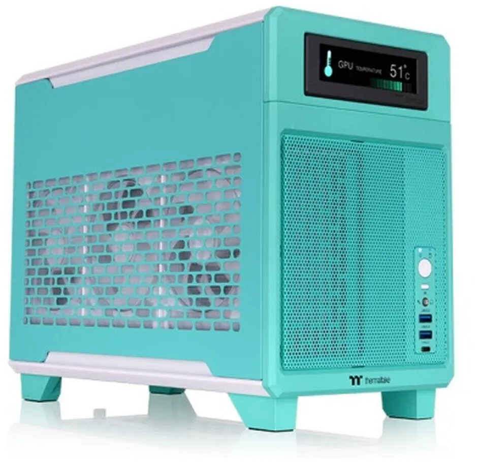 Carcasa PC Thermaltake Carcasa ATX Semi-tower Thermaltake TR100, otel, USB-C 3.2 Gen 2