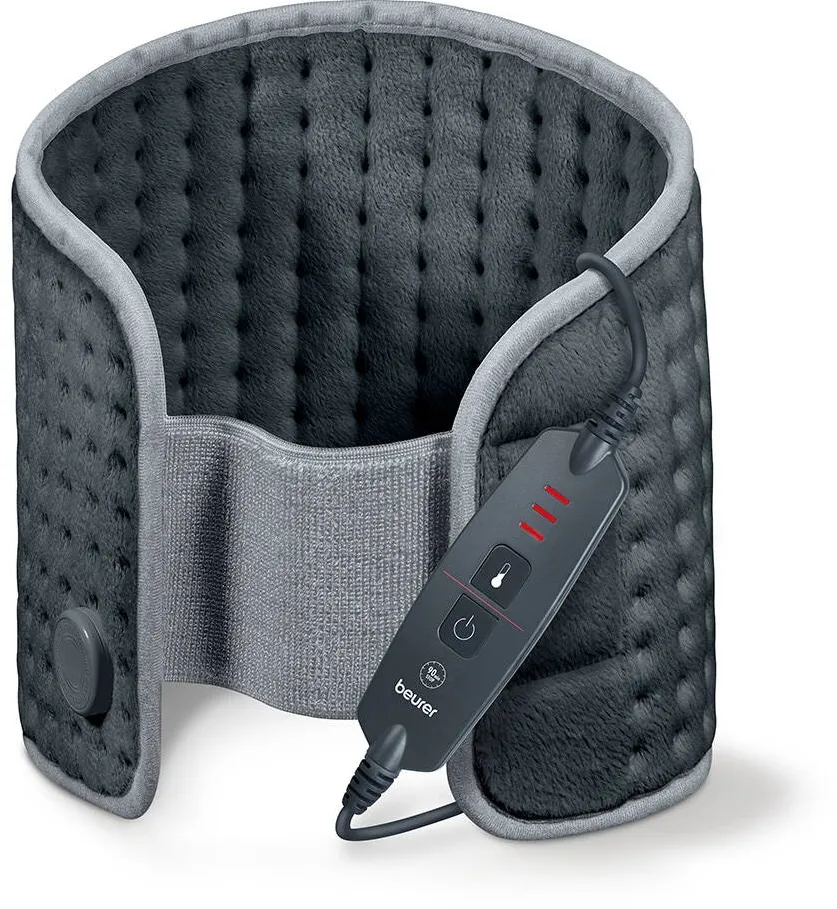 Beurer Perna electrica multifunctionala, spate, abdomen, gat Beurer HK 60, 3 niveluri de temperatura iluminate, oprire automata dupa 90 de minute, talie 102 cm, comoda si flexibila