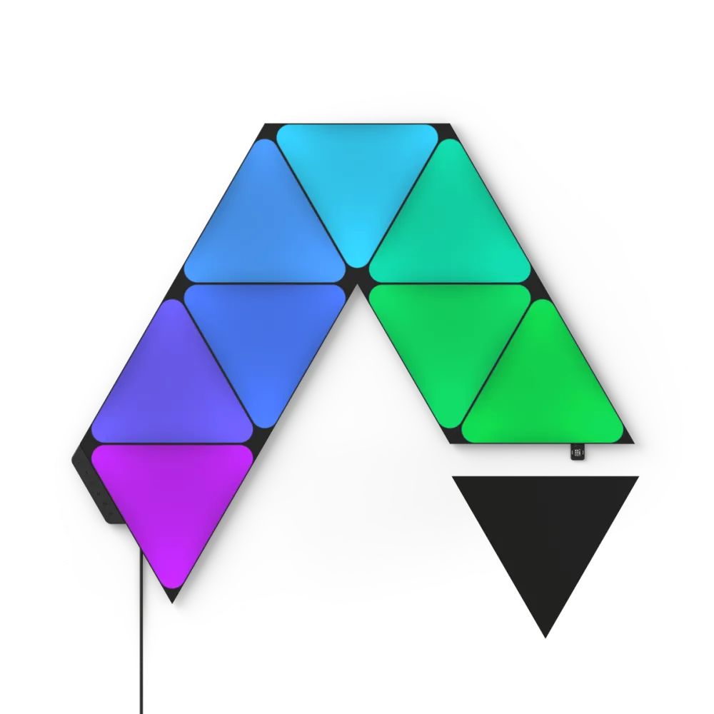 Nanoleaf Nanoleaf Shapes Black Triangles Starter Kit (9 panels)