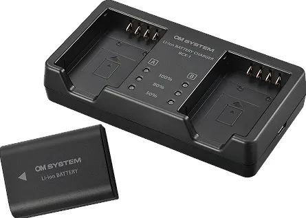 Olympus/OM System OM Systems SBCX-1 Kit of Li-ion Battery BLX-1 and Charger BCX-1