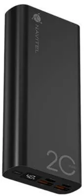 NAVITEL Portable Power Bank Navitel PWR20 AL Black 20000 mAh