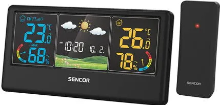 SENCOR STATIE METEO WIRELESS SWS 4100 B SENCOR