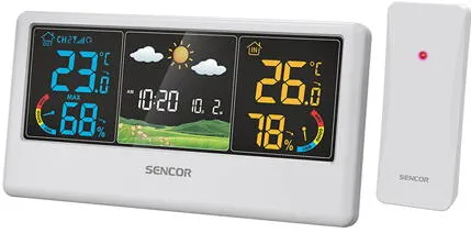 SENCOR Statie meteo wireless sws 4100 w SENCOR