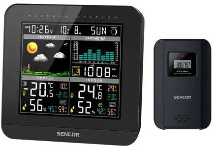 SENCOR STATIE METEO WIRELESS SWS 5800 SENCOR