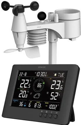 SENCOR Statie meteo profesionala Wbgt WIFI 8 in 1 SENCOR