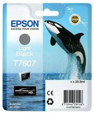 Cartus Imprimanta Epson LIGHT BLACK C13T76074010 25,9 ML ORIGINAL SURECOLOR SC-P600