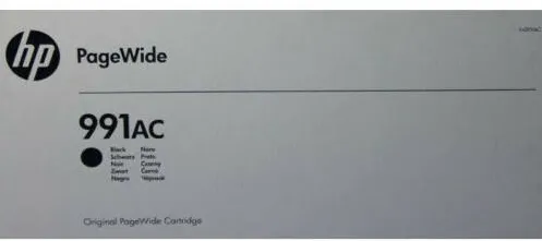Cartus Imprimanta HP CARTUS BLACK NR.991AC X4D19AC ORIGINAL HP PAGEWIDE MANAGED P77740DN
