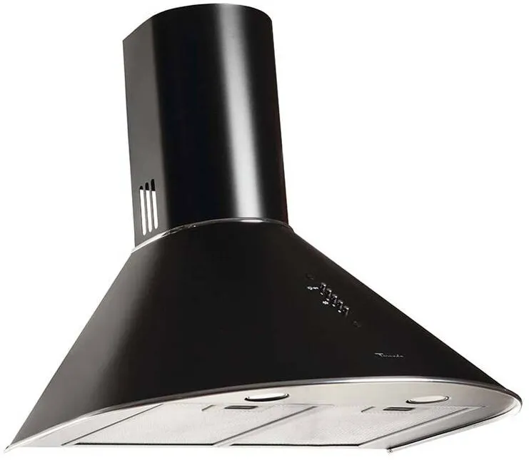 Tornado Hota tip Cupola Violla 750 (60) LED, 1 motor Turbo, latime 60 cm, 3 viteze, absorbtie 750 m3/ora, filtru anti-grasimi aluminiu 5 straturi, Negru