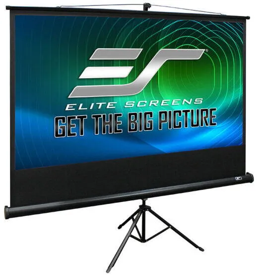 Ecran de proiectie EliteScreens trepied, 200 x 200 cm, T113UWS1