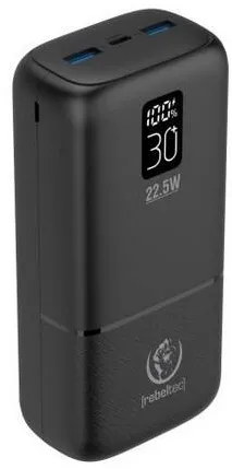 Baterie Externa Rebeltec P30 LCDPD 30 000mAh PD 22,5