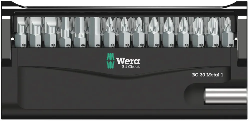 WERA Bit-Check 30 Metal 1 SB
