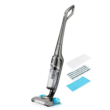 Aspirator ETA ETA624590000 FORTELO Handstick cleaner, Cordless, Operating time 50 min., Dust container 1 L, Grey