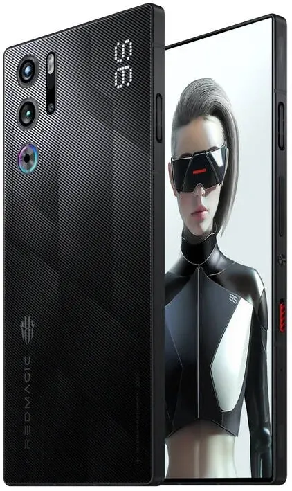 Smartphone Nubia ZTE rosu Magic 9S Pro, 256GB, 12 GB RAM, Sleet