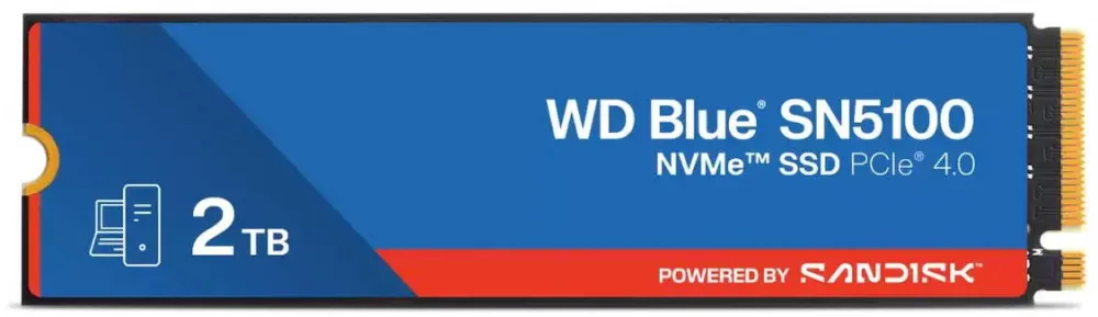 SSD WD 2TB Blue SN5100 NVMe