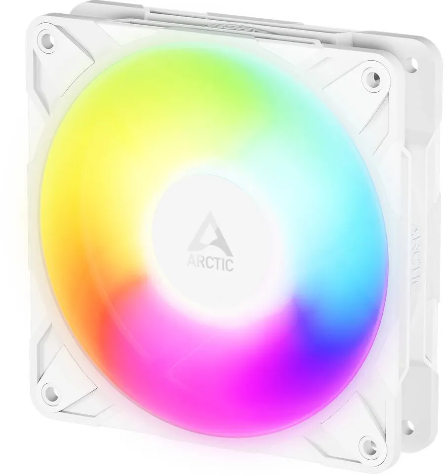 ARCTIC P12 Pro Reverse A-RGB, 120 mm PWM, 500 - 3000 rpm, Alb