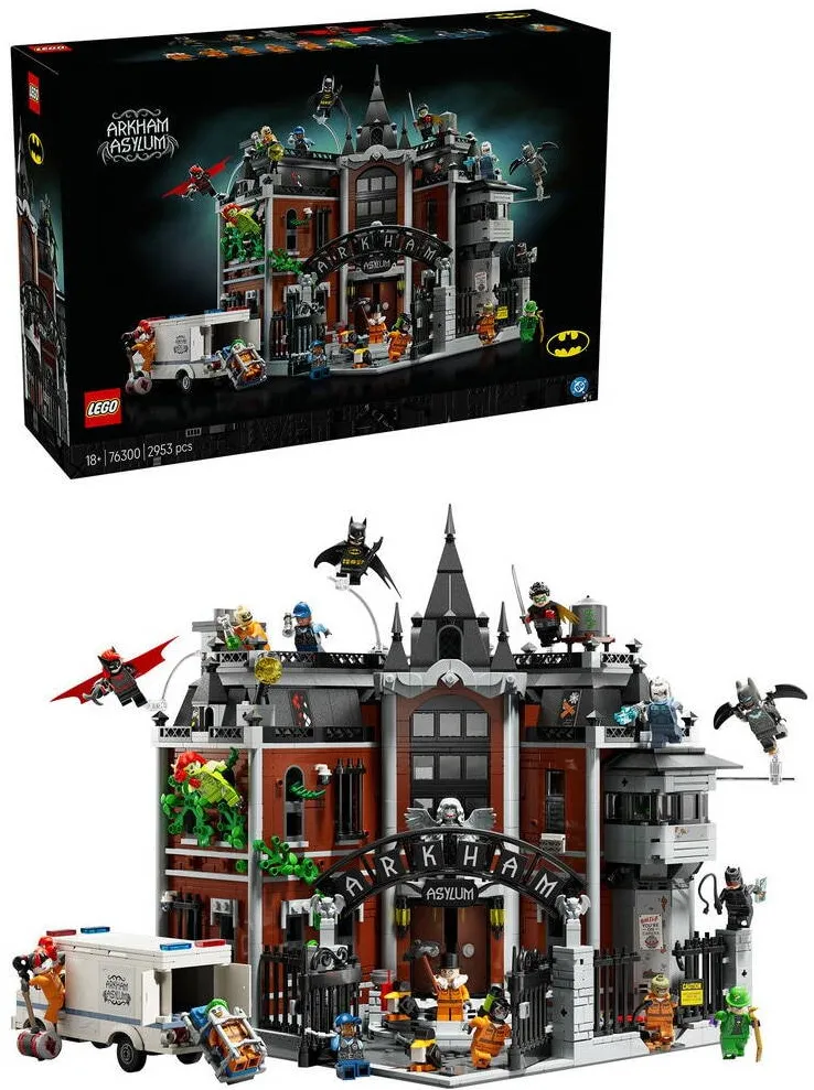 LEGO® DC - Arkham Asylum™ 76300, 2953 piese