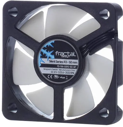 Fractal Design Ventilator Fractal Design Silent Series R3 50mm, 3500 RPM, 50x50x10 mm