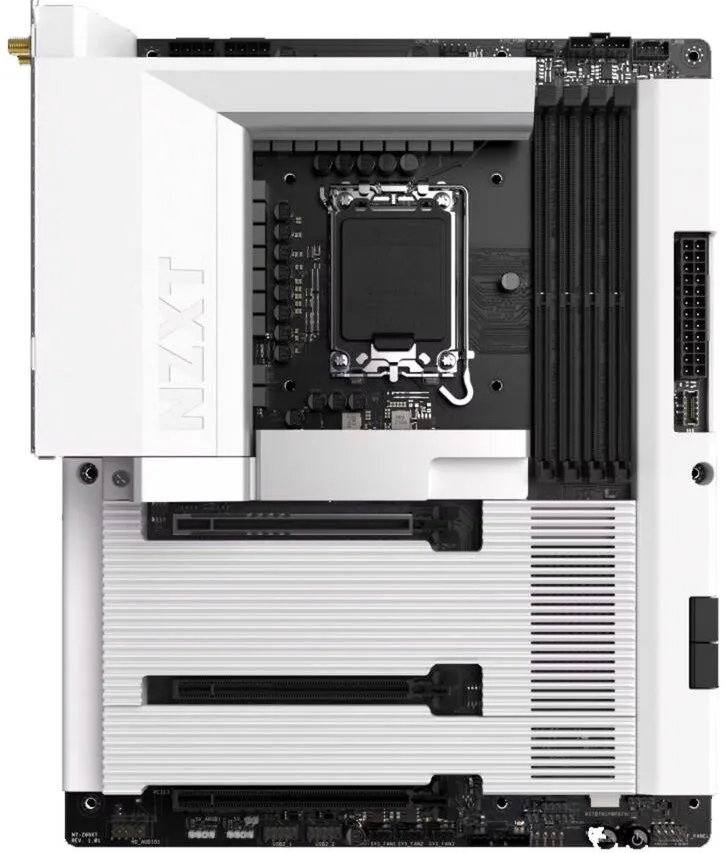 Placa de Baza NZXT N7 Z890 White, motherboard white - Socket 1851
