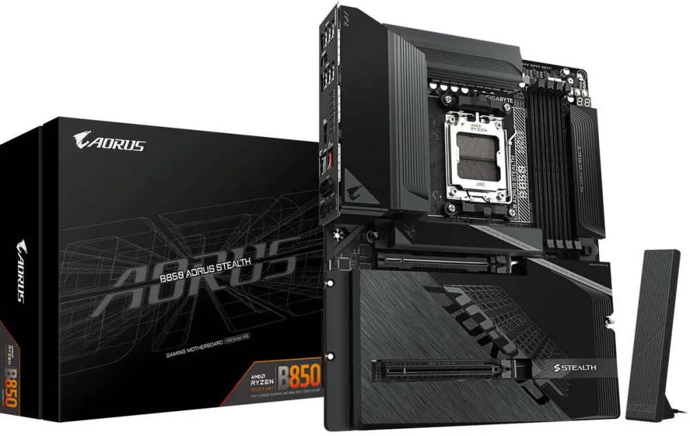Placa de Baza GIGABYTE B850 AORUS STEALTH (black)
