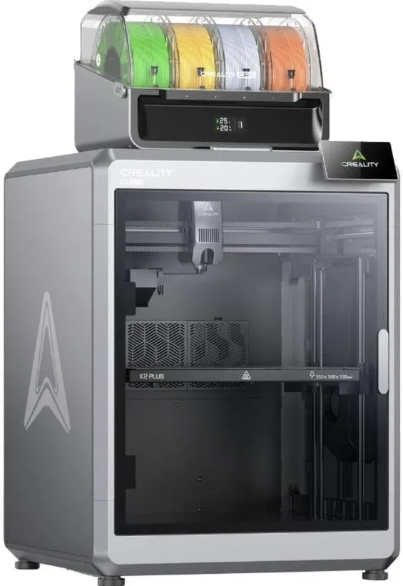 CREALITY Creality K2 PLUS Combo, 3D printer including CFS system with 4 filament trays