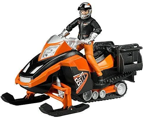 Masina BRUDER Snowmobile m. Driver and Exh. - 63101