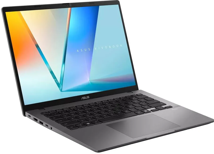 Laptop Asus ASUS Vivobook S14 M3407GA-SF012W Ryzen AI 7 445 14.0" WUXGA 60Hz 300 nits AG 16GB DDR5 512GB SSD Radeon Graphics WLAN + Bluetooth FHD webcam 70Wh battery Windows 11 Matte Grey
