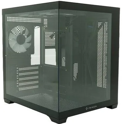 Carcasa PC Inaza panoramica Inaza Cube Negru