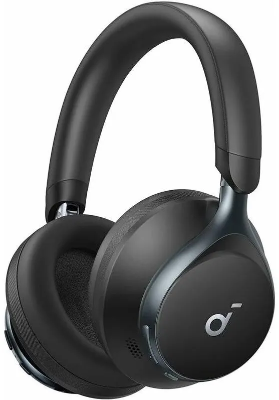 Casti Over-Head Anker On-Ear, Soundcore Space One, ANC, LDAC Hi-Res, Bluetooth 5.3, Black