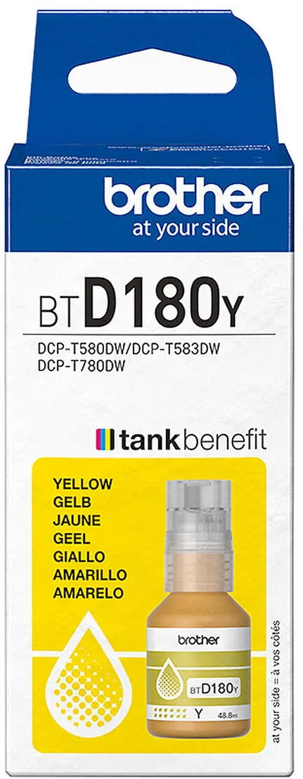 Cartus Imprimanta Brother BTD180Y Yellow Ink Bottle