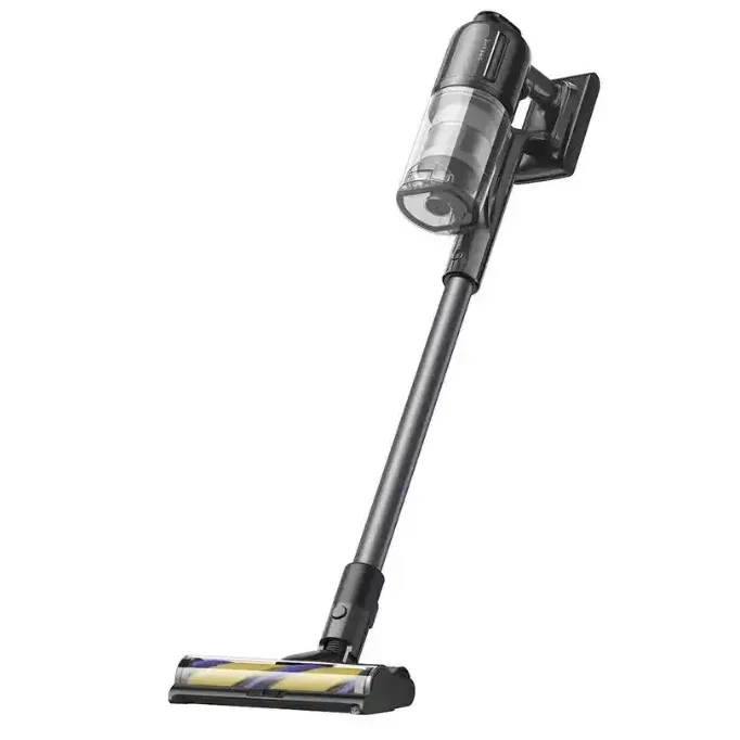 Aspirator Dreame vertical R20 Ultra VRV57F, filtru HEPA, functie iluminare praf 140°, putere 200AW, autonomie 90 min, rezervor praf 0.6l, display LED, 2.20 kg, negru