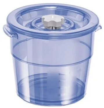 MagicVac Set 2 recipiente pentru vidare 2 l si 4 l Magic Vac, ACO1005, capac de protectie, potrivite pentru marinarea si vidarea alimentelor sensibile, transparent