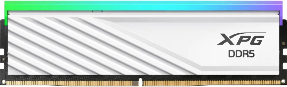 Memorie RAM ADATA ADATA DDR5 - 16GB - 6000 - CL - 36, single (white, AX5U6000C3616G-SLABRWH, XPG Lancer Blade RGB, INTEL XMP, AMD EXPO)