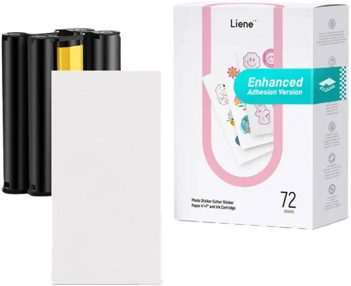 Hartie Foto Liene Photo Paper 4x7" for PixCut photo printer, 72pcs