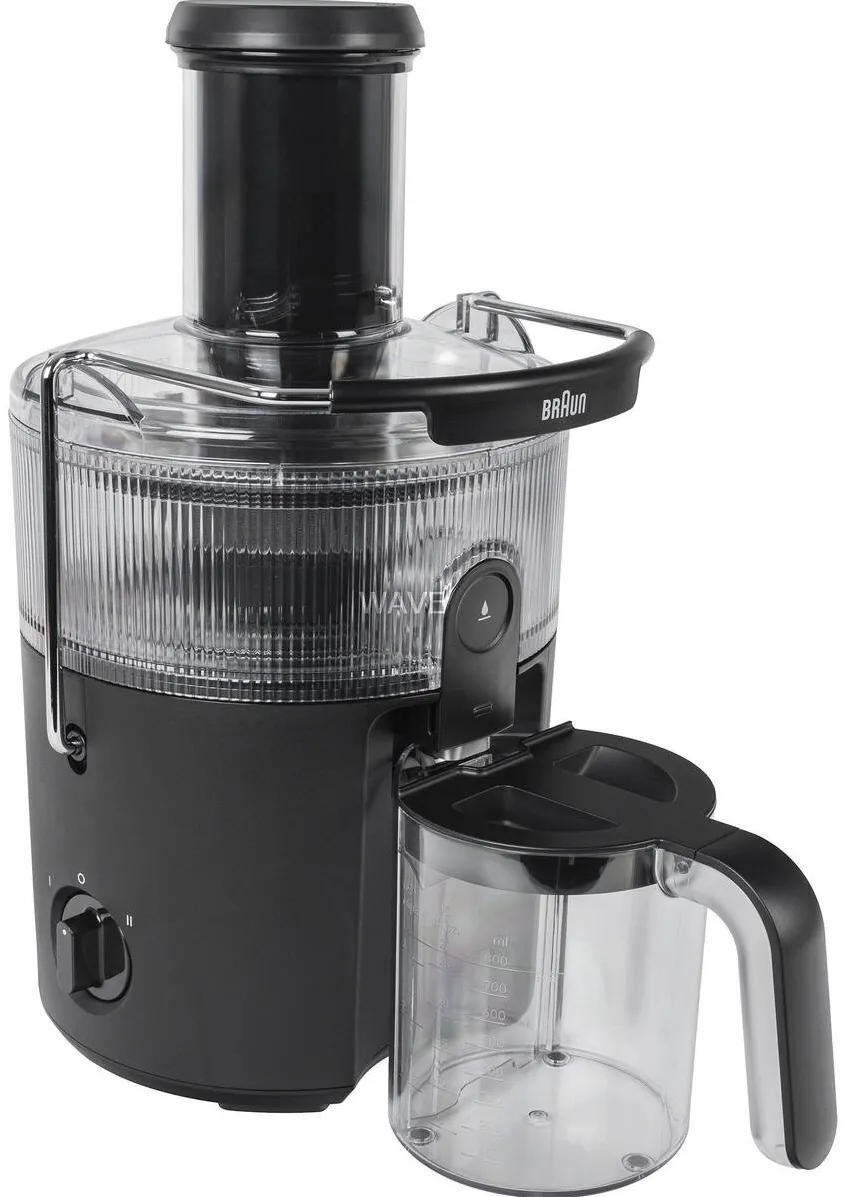 BRAUN MultiJuice 5 Juicer SJ 5000 black, 800 watts, juice container 1.5 liters