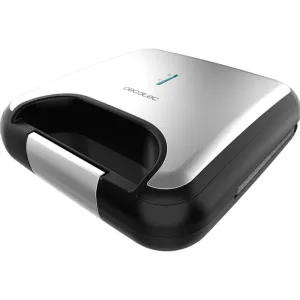 CECOTEC Cecotec Rock?nToast Classic+ sandwich maker (stainless steel/black, 800 watts, for 2 people)