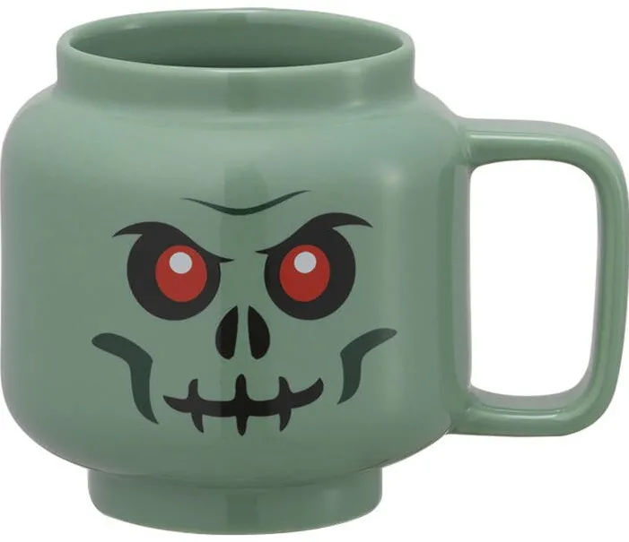 Room Copenhagen LEGO Ceramic Mug Green Skeleton, small (grey-green)
