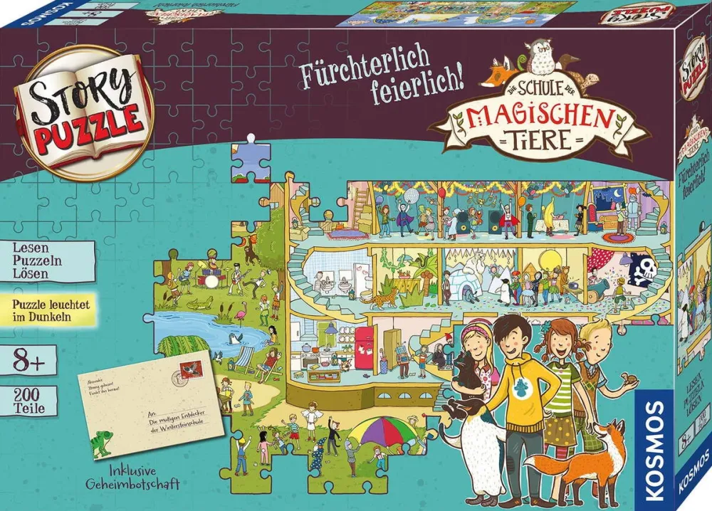 Puzzle Kosmos Story Puzzle: School of Magical Beasts - Terribly solemn!