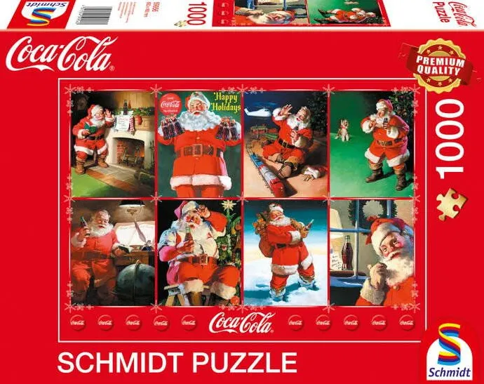 Puzzle Schmidt Spiele Coca-Cola - Santa Claus, jigsaw puzzle (1000 pieces)
