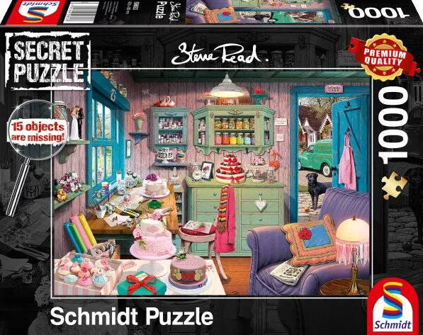 Puzzle Schmidt Spiele Steve Read: Secret Puzzles - Grandmas Room (1000 pieces)