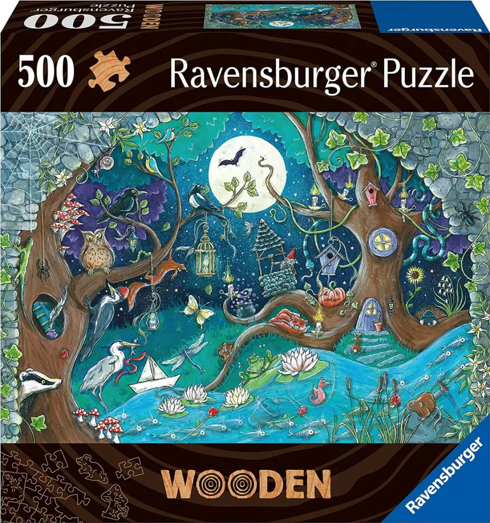Puzzle Ravensburger Wooden Puzzle Fantasy Forest (505 pieces)