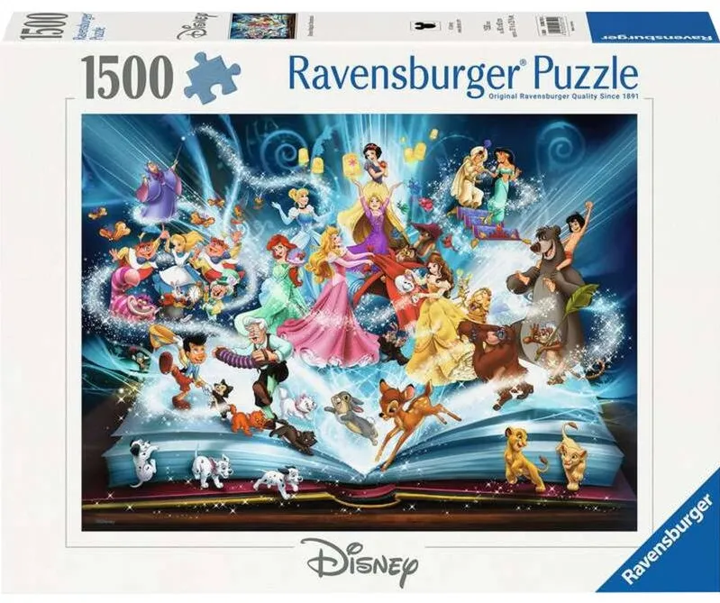 Puzzle Ravensburger Puzzle Disney's magical storybook (1500 pieces)